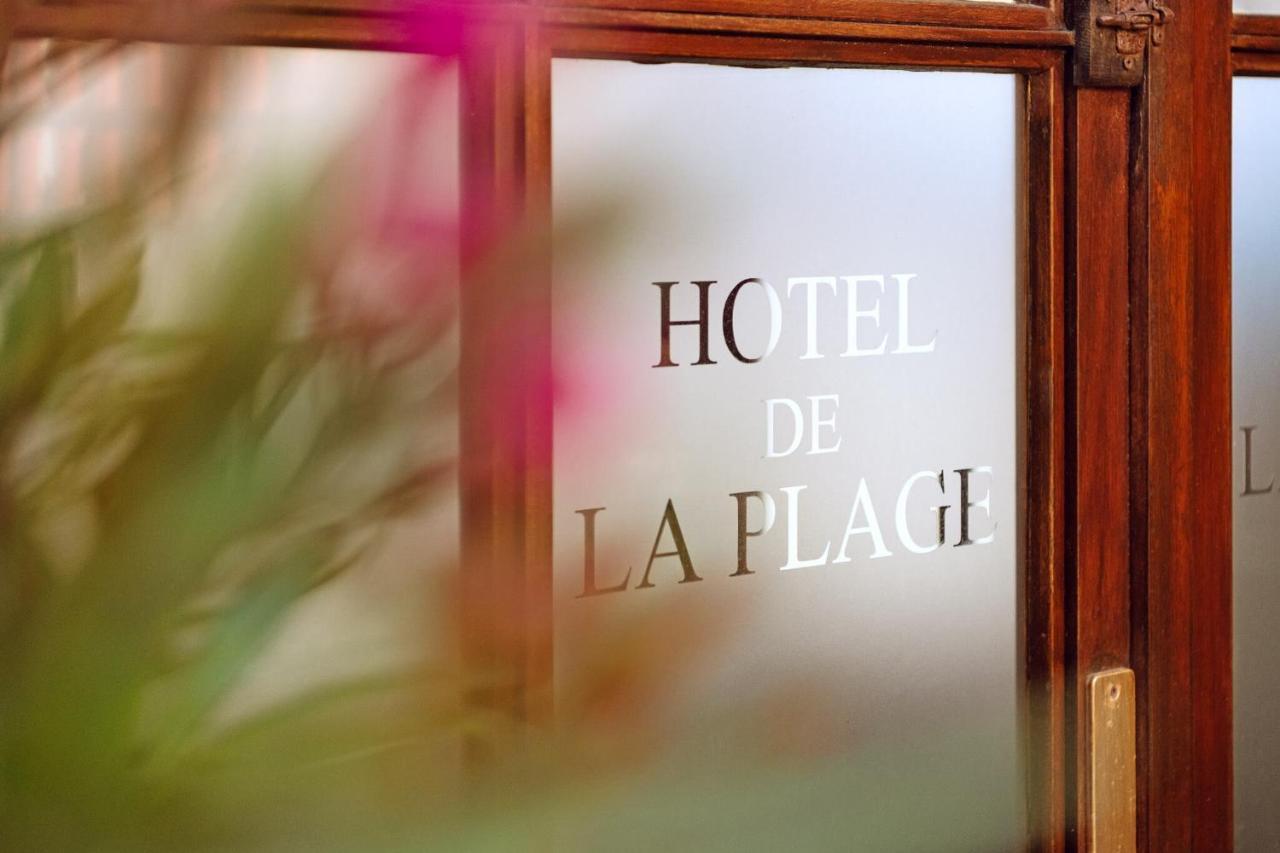 Hotel De La Plage กงตีส์-เลส์-แบงส์ ภายนอก รูปภาพ